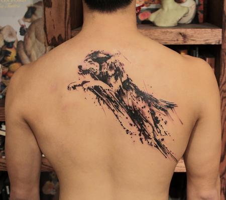 Tattoos - wolf - 70761